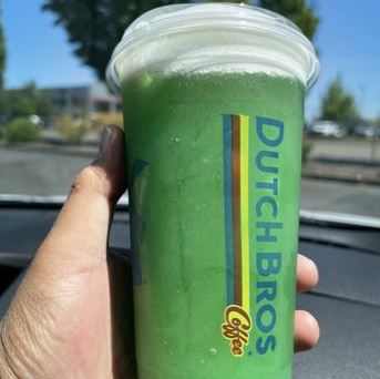 Dutch Bros Green Apple Smoothie